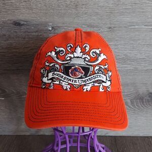 NCAA Boise State University Broncos Orange Embroidered Adjustsble Hat